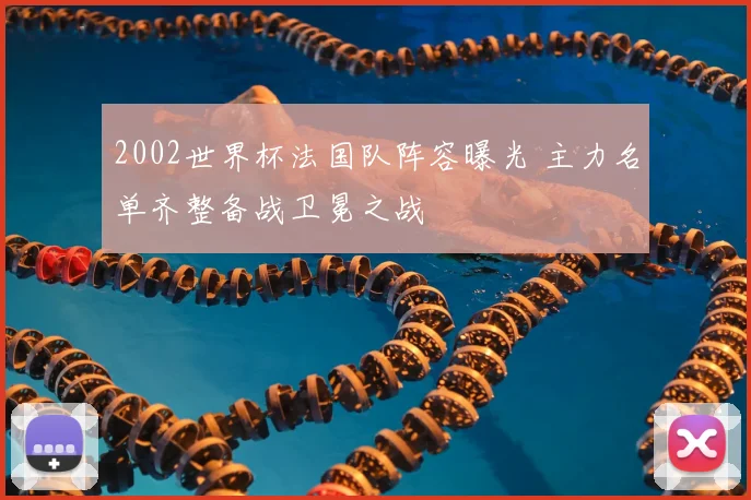 2002世界杯法国队阵容曝光 主力名单齐整备战卫冕之战